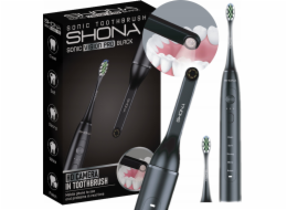 SONICKÝ ZUBNÍ KARTÁČEK SHONA VISION PRO ČERNÝ