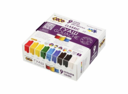 Kvašové barvy Zibi Classic Kids, 180 ml, 9 ks.