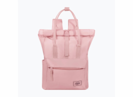 American Tourister Urban Groove Pastels Roll Top Backpack Pastel Pink
