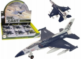 Letadlo Teka s motorem, světlem/zvukem 1:72, tmavě modré