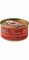 FISH4CATS Tuna fillet with prawn - mokré krmivo pro kočky - 70g