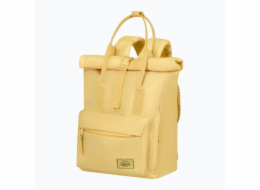American Tourister Urban Groove Pastels Roll Top Backpack Pastel Yellow