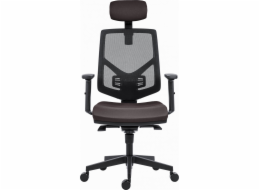 Powerton Kancelářská židle Ergonomická kancelářská židle Powerton Tina, šedá