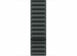 Apple Magnetický vlnitý řemínek v barvě věčně zelené pro pouzdro 41 mm – velikost M/L