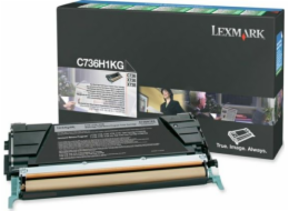 Lexmark Originální černý toner C736H1KG (0C736H1KG)