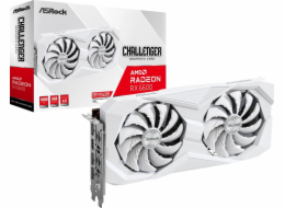 ASRock Grafická karta Radeon RX 6600 Challenger White 8GB GDDR6 (RX6600 CLW 8G)