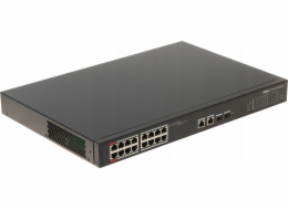 Dahua Technology Přepínač PRŮMYSLOVÝ PŘEPÍNAČ POE S4101-16ET2GF-240-C 16PORTOVÝ SFP DAHUA