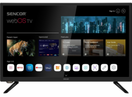 Sencor SLE 24S801TCSB LED 24'' HD Ready televize s WebOS