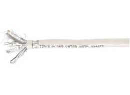 Equip Instalační kabel S/FTP, Cat6A, 100 m, šedý (401491)