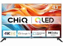 CHiQ U43QM8G QLED 43'' 4K Ultra HD Google TV