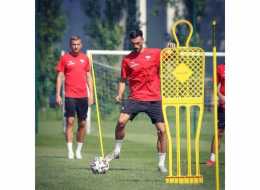 YakimaSport Fotbalová stěna elite 180 cm modrá