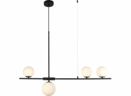 Azzardo Závěsná lampa Závěsná lampa Loft Sandra do jídelny černobílá
