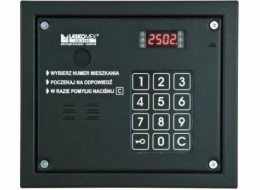 Laskomex CP-2503R černý audio panel s RFID čtečkou klíčů