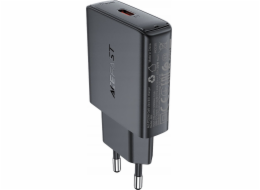 Acefast Nabíječka A65 PD 20W GaN USB-C do zásuvky - černá