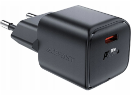 Acefast Nabíječka A73 Mini PD 20W GaN USB-C nástěnná nabíječka - černá