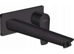 Hansgrohe Umyvadlová baterie Talis E Páková umyvadlová baterie s výtokem 225 mm, pod omítku, vnější prvek, DN15 matně černá