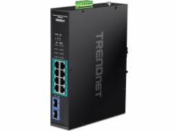 TRENDnet Trendnet TI-PGM102 Gigabit Ethernet (10/100/1000) Síťová připojení PoE s podporou, černá