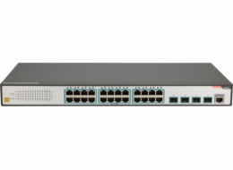Fiberhome Switch FiberHome S4820-28T-X-AC Síťové linky Spravované L2/L3 Gigabit Ethernet (10/100/1000) 1U Černá, Šedá