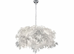 Trio Závěsná lampa Trio RL LEAVY R10464001 moderní bílá závěsná lampa