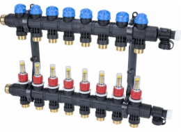 Afriso Rozdělovač ProCalida EF1 K 8 topných okruhů, G1, 0,2÷1,6 l/min 81268