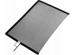 Avenger Trojitá síťovina černá 60x75cm s otevřeným rámem