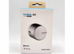Tedee Tedee GO TLV2.0A stříbrná s bílým knoflíkem