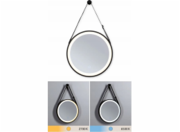 Paulmann Stropní svítidlo koupelnové zrcadlo, nástěnné, MIRO LED, 7,5 W, 200 lm, 2700/4000/6500 K, 400 mm, IP44, 230 V, matná černá