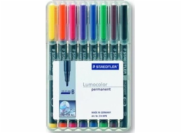 Staedtler STAEDTLER Folienstift Lumocolor B trvalá 8St