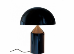 King Home Stolní lampa FUNGO, černá a zlatá - hliník