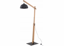 TK Lighting Stojací lampa Oslo 5582 stojací lampa 1x15W E27 černá/dřevěná