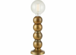 Markslojd Stolní lampa Marksjold Gong 108780, 1x40W, E27, zlatá