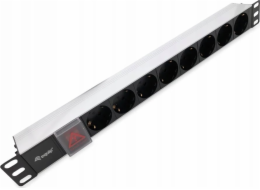 Equip Equip Steckdosenleiste 19(1HE)8fach Schukon power strip. 1,8m hliníková konstrukce