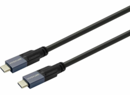 VivoLink Kabel USB-C na USB-C 7,5 m černý (PROUSBCMM7.5)