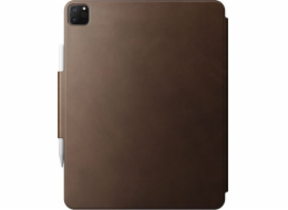 Nomad Pouzdro NOMAD Modern Folio Plus na tablet iPad Air 13 (2024) a Pro 12.9 (6. generace) hnědá kůže