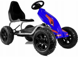 Lean Cars Nafukovací kola pro motokáru Pedal Gokart B012 modrá