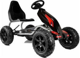 1life Pedal Gokart B012 Nafukovací kola Černá