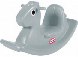Little Tikes Houpací kůň šedý