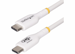 StarTech kabel StarTech USB-C nabíjecí 240W 3m Bílý