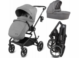 KinderKraft Kočárek DEEP-STRAPPER VELMONT ŠEDÝ 5906601700569