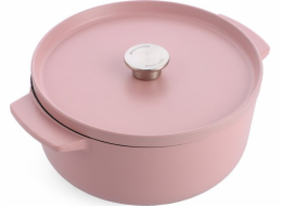 KitchenAid Litinový hrnec KitchenAid 5,2 l Sušená růže
