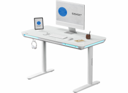 SENSE7 NOMO psací stůl bílý 120 cm x 60 cm