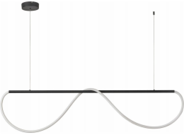 Light Prestige Light Prestige Meleca LP-2345/1P M BK závěsná lampa 1x36W LED 3000-4000-6000K černá/bílá