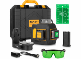 SMART365 3x360 rovinný laser, 40m, zelené dálkové ovládání, bluetooth