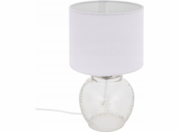 Atmosphera Stolní lampa Stolní lampa TEVE se skleněnou podstavou, 30 cm