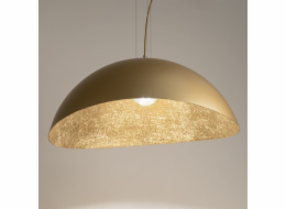 Sigma Závěsná lampa SOLARIS 40595 Závěsná lampa Sigma do ložnice zlatá kopule