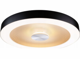 Paulmann Stropní svítidlo VOLEA 25W DIM 400MM 2900lm 3000K IP44 230V Černá / Zlatá / Plast