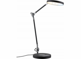 Paulmann Stolní lampa NUMIS QI LED, stolní lampa 11W, 2700K-6500K, 1000lm, DIM 230V, černá/hliníková