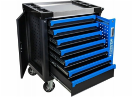 Forsage Skříň na nářadí Tool Trolley (7 zásuvek, přídavná boční zásuvka, kovová horní část, rozměry: 900x800x460 mm)