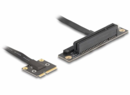Delock Adaptér Mini PCIe Stecker zu PCIe 3.0 x8 Slot 90°