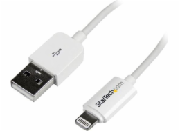 StarTech Kabel USB-A na Lightning 3m bílý (USBLT3MW)